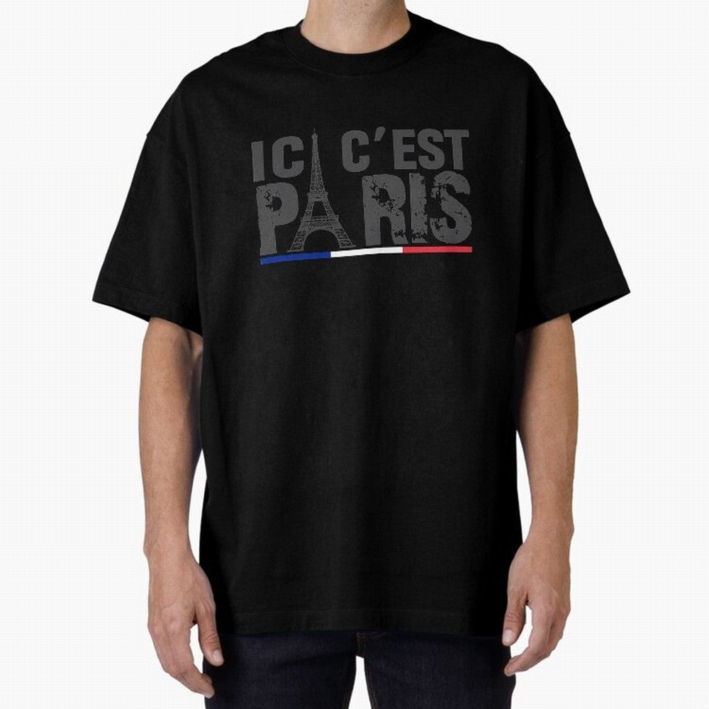 ici c'est paris Essential T-Shirt Fuel Your Fan Pride for Match Day Hype around FIFA World Cup 2026, CR7 and Messi, Spain, Football History, Final Match Energy, Crowd Noise and Once in a Lifetime Moments; Made for Collectors Who Enjoy Iconic