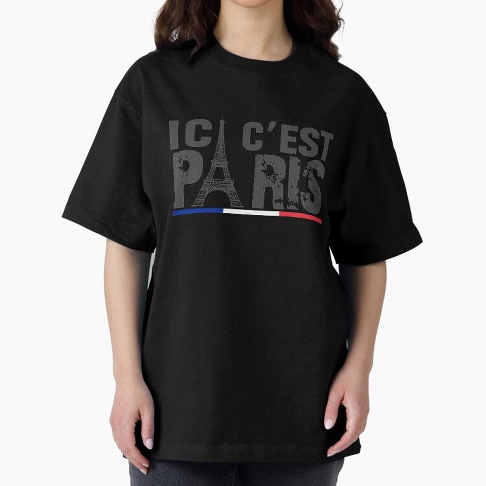 ici c'est paris Essential T-Shirt Fuel Your Fan Pride for Match Day Hype around FIFA World Cup 2026, CR7 and Messi, Spain, Football History, Final Match Energy, Crowd Noise and Once in a Lifetime Moments; Made for Collectors Who Enjoy Iconic