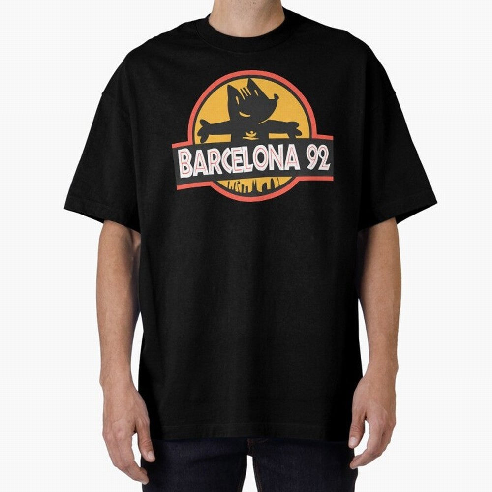 Barcelona 92 Classic T-Shirt Upgrade FIFA World Cup 2026 USA Canada Mexico Inspired by Messi and Cristiano Ronaldo, Spain and Netherlands Energy, Global Supporter Spirit, Legendary Goals, National Colors and Tournament Celebration; Perfect for
