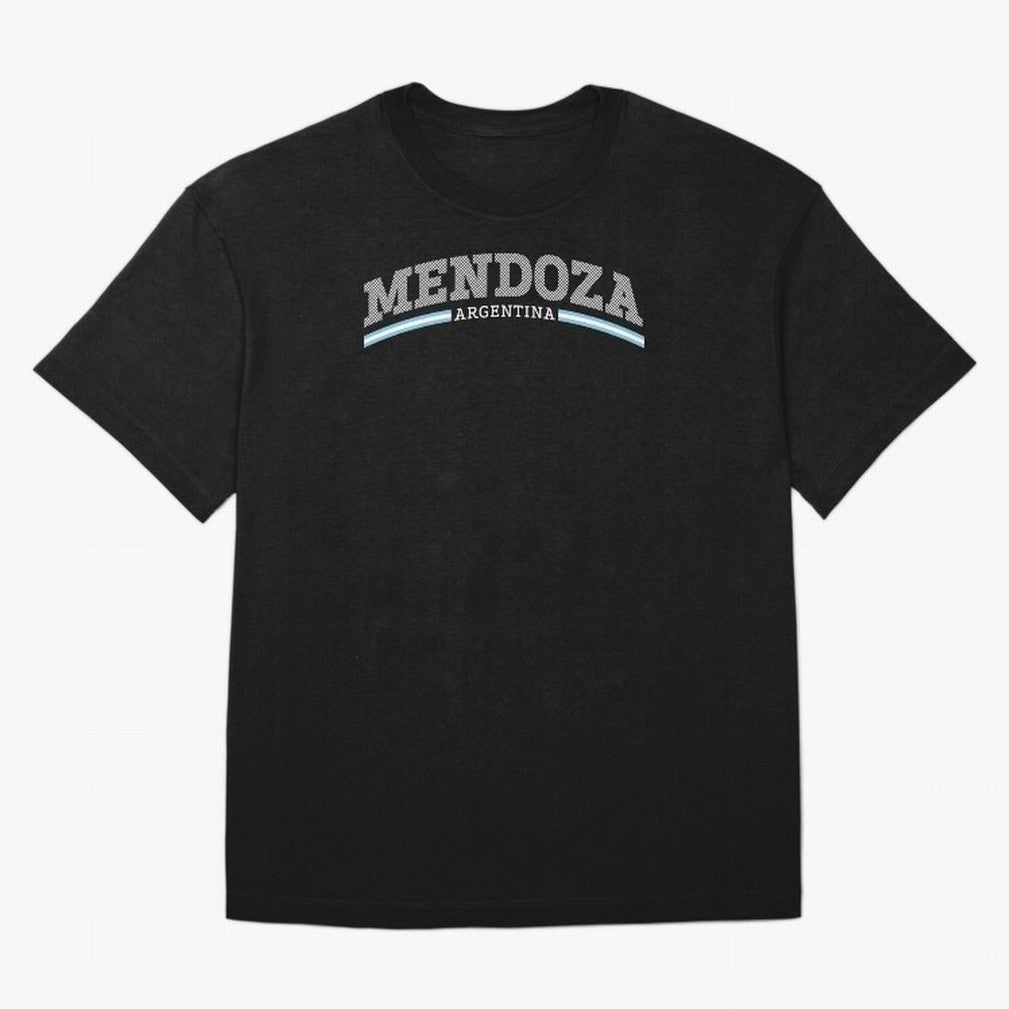 Mendoza Argentina South America Oversized T-Shirt Enjoy the Biggest Football Party of FIFA World Cup 2026 for Fans of Mbappe and Argentina, France and Brazil, Bringing Soccer Culture, Superstar Moments, National Team Dreams and Competitive Fire;