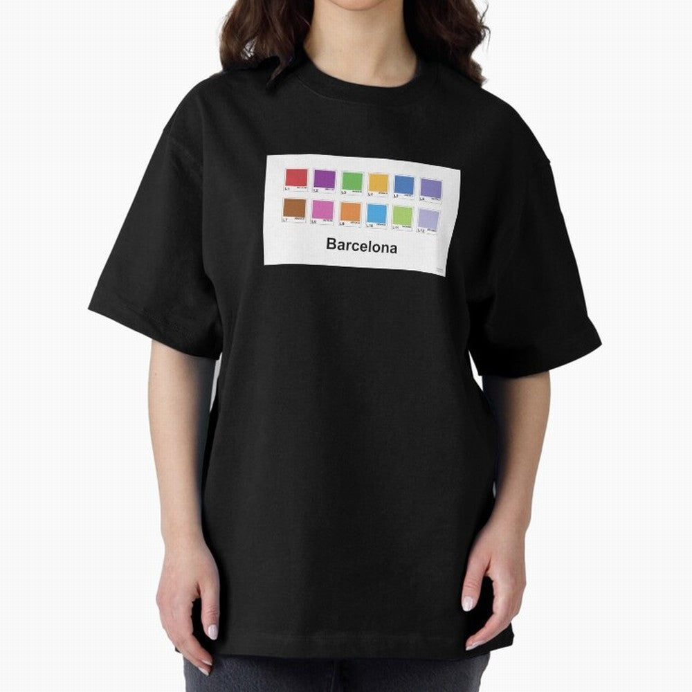 Barcelona Metro Colors Classic T-Shirt Follow the Road to FIFA World Cup 2026 Made for Haaland, England, France and Netherlands Energy, Stadium Chants, National Pride, Trophy Dreams and Unforgettable Football Memories; Perfect for Supporters Who
