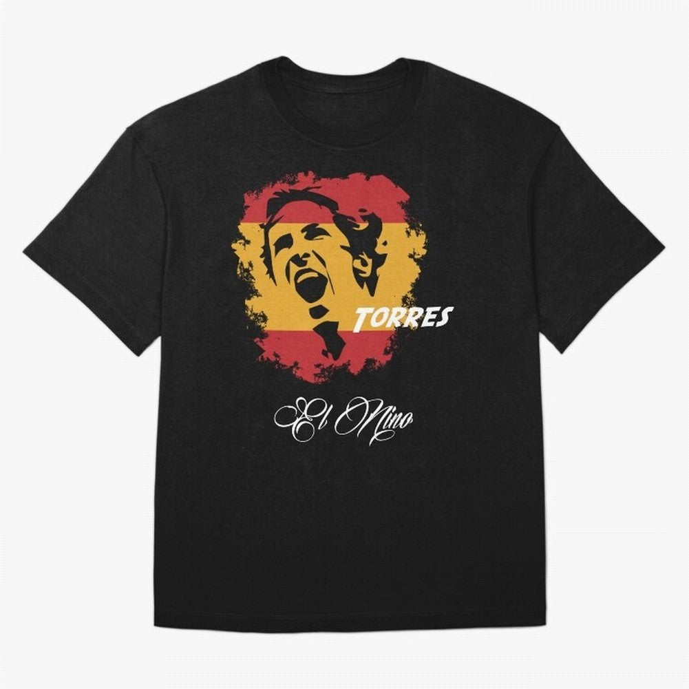 SPAIN FERNANDO TORRES WC 14 FOOTBALL T-SHIRT Essential T-Shirt Bring Stadium Energy to Match Day Hype around FIFA World Cup 2026 USA Canada Mexico, Cristiano Ronaldo, Haaland and CR7, France and Portugal, Football Passion, Legendary Performances,