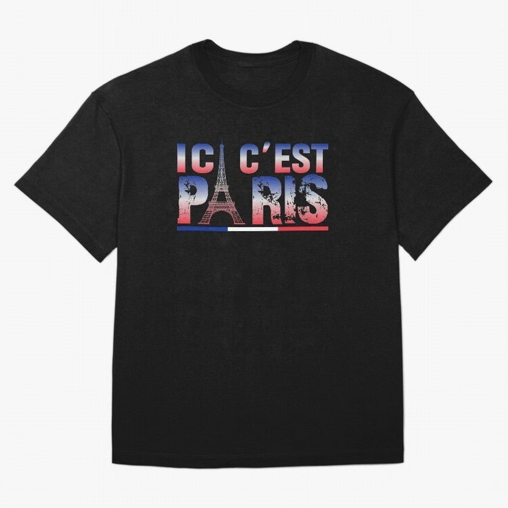 ici c'est paris Essential T-Shirt Honor the Beautiful Game during the FIFA World Cup 2026 USA Canada Mexico Journey through Haaland and Mbappe Highlights, Spain Pride, Global Supporter Spirit, Legendary Goals, National Colors and Tournament