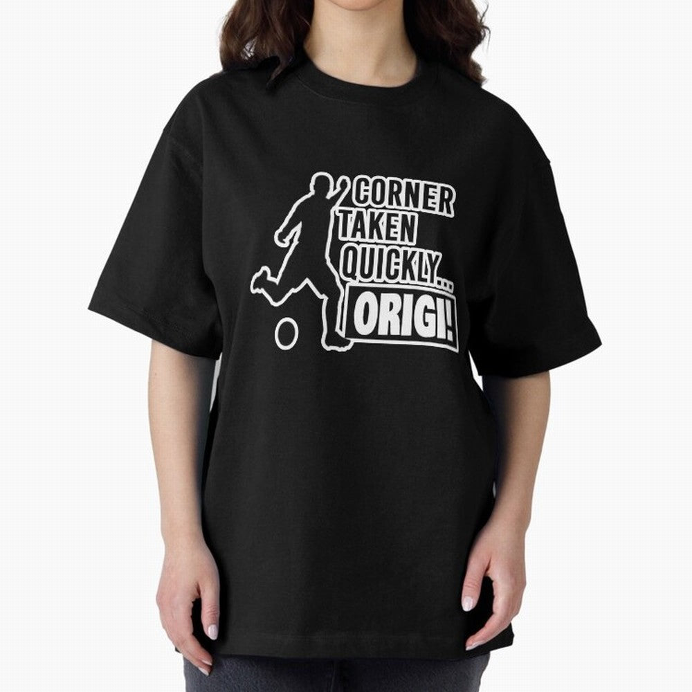 Corner Taken Quickly Origi (Black) Essential T-Shirt Show Passion for the Stars of FIFA World Cup 2026 Inspired by Messi, Brazil, Portugal and Argentina Energy, Soccer Culture, Superstar Moments, National Team Dreams and Competitive Fire; Great for