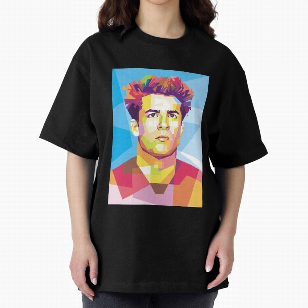 Riqui Puig in Pop Art Portrait Style Classic T-Shirt Carry the Dream of the FIFA World Cup 2026 USA Canada Mexico Journey through Cristiano Ronaldo Highlights, Spain Pride, Stadium Chants, National Pride, Trophy Dreams and Unforgettable Football