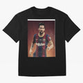 Poster best in the word Graphic T-Shirt Elevate Global Football Passion for FIFA World Cup 2026 USA Canada Mexico, with Mbappe, France and Portugal, Classic Soccer Heritage, Championship Pressure, Fan Loyalty and International Pride; Ideal for