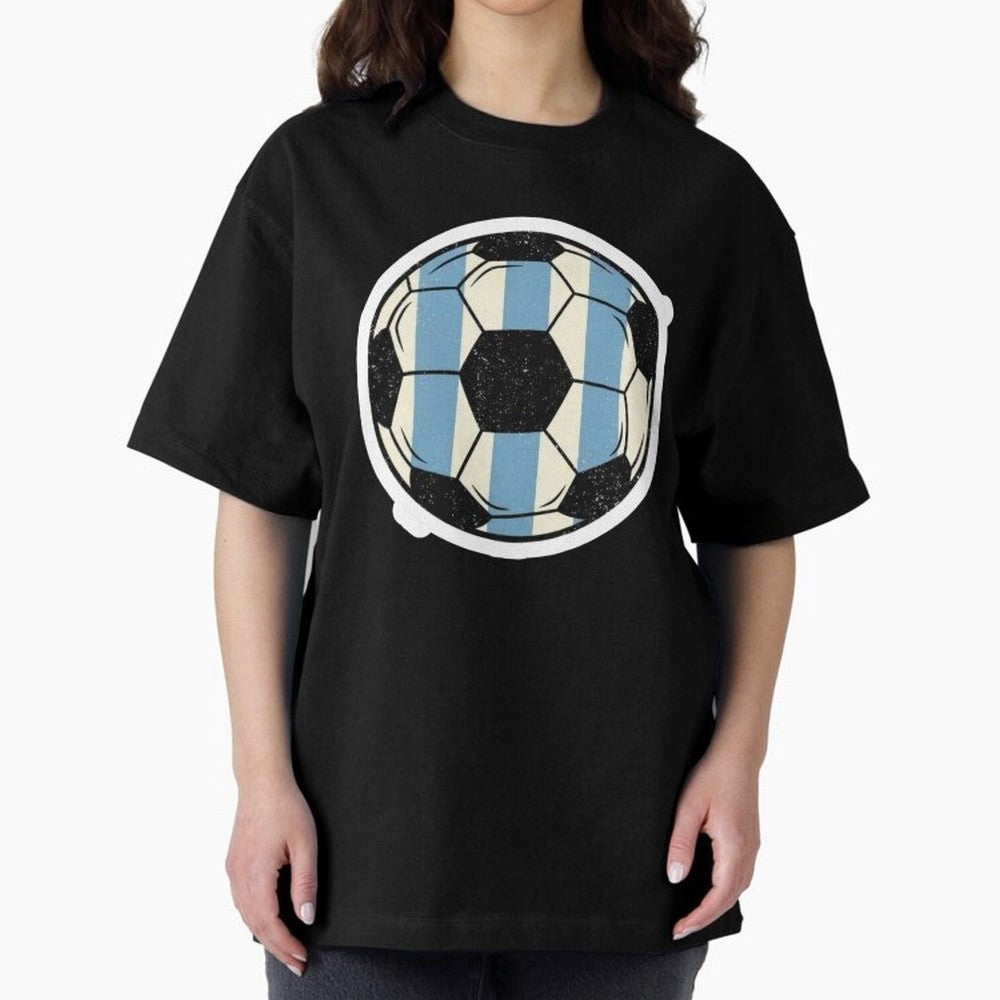 Soccer ball sticker || Buenos Aires Vibes Premium T-Shirt Bring a Vintage Feel to FIFA World Cup 2026 for Fans of Neymar and Spain, Bringing Football Passion, Legendary Performances, Festival Vibes and Supporter Community; Perfect for Supporters