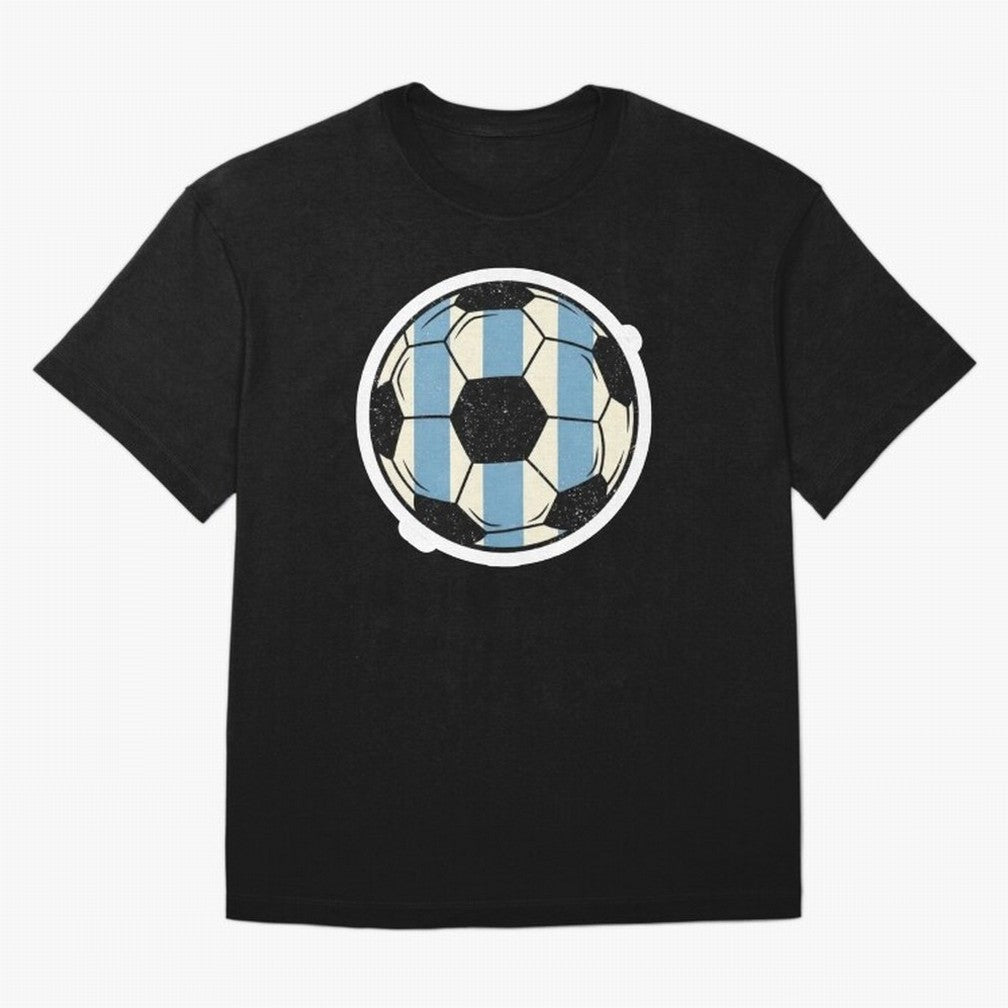 Soccer ball sticker || Buenos Aires Vibes Premium T-Shirt Bring a Vintage Feel to FIFA World Cup 2026 for Fans of Neymar and Spain, Bringing Football Passion, Legendary Performances, Festival Vibes and Supporter Community; Perfect for Supporters