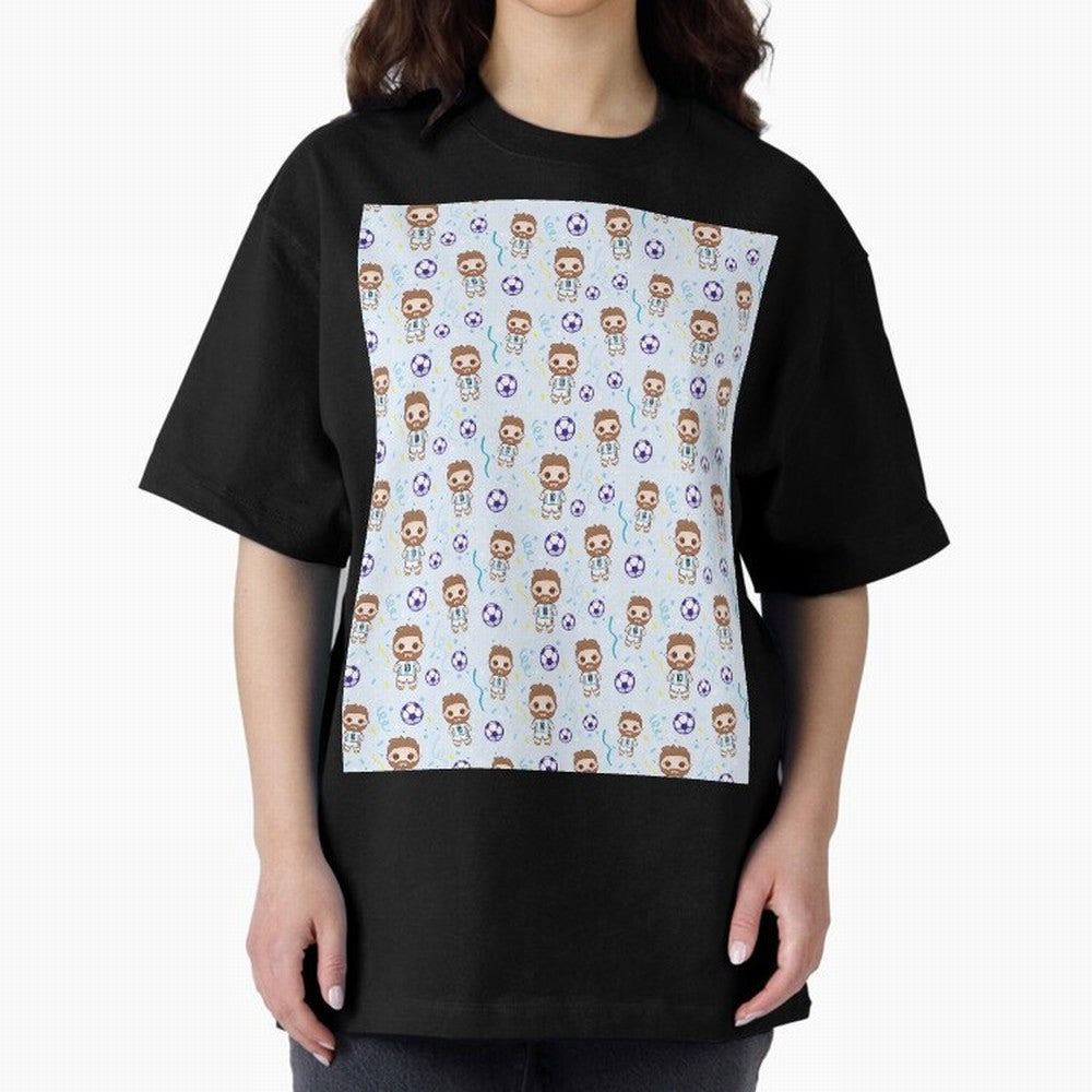 Football Player Pattern Graphic T-Shirt Enjoy the Biggest Football Party of FIFA World Cup 2026 USA Canada Mexico Driven by CR7, Germany Energy, Retro Football Energy, Iconic Rivalries, Trophy Chase Drama and Stadium Atmosphere; Perfect for People