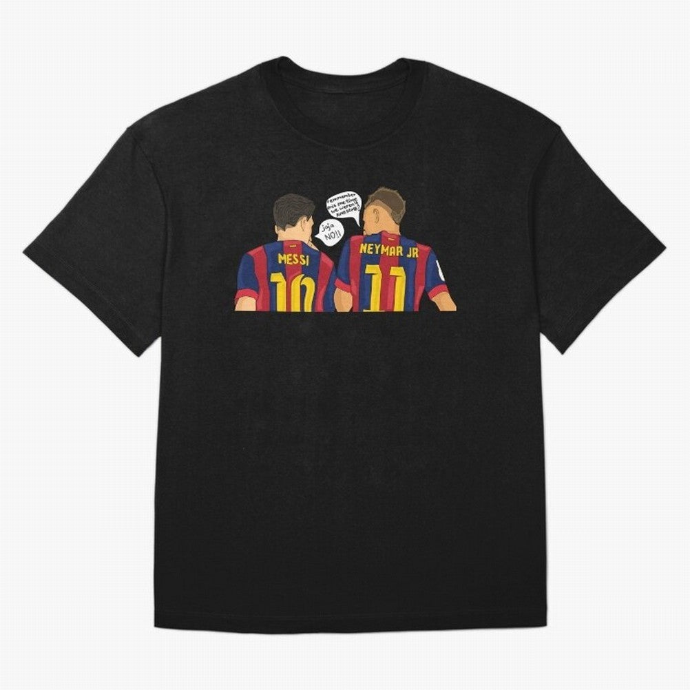 Messi Neymar fcbarcelona Classic T-Shirt Create FIFA World Cup 2026 for Fans of Neymar and Germany, Bringing Vintage Soccer Flavor, Modern Football Stars, National Flags and Final Night Emotion; Ideal for Football Dads, Football Moms, Friends,