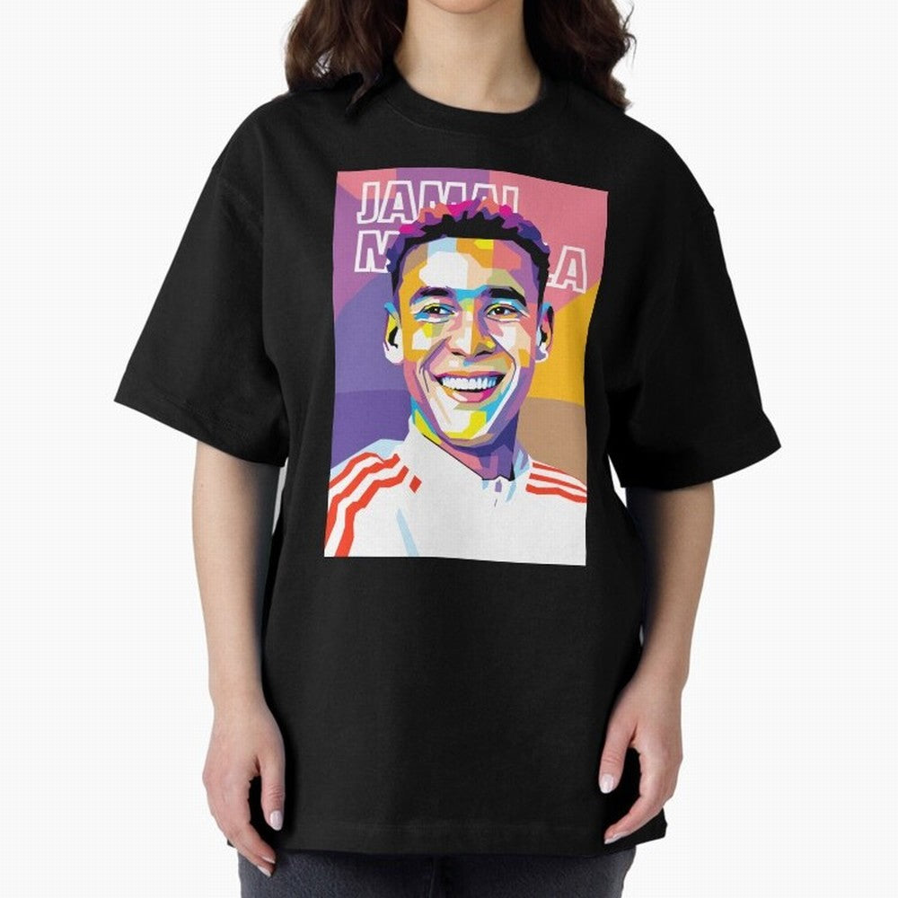 Jamal Musiala in WPAP Style Essential T-Shirt Feel FIFA World Cup 2026 Made for Messi, Neymar and Mbappe, England and Germany Energy, Fan Favorite Moments, National Team Passion, Big Match Drama and Soccer History; Ideal for Passionate Fans Who