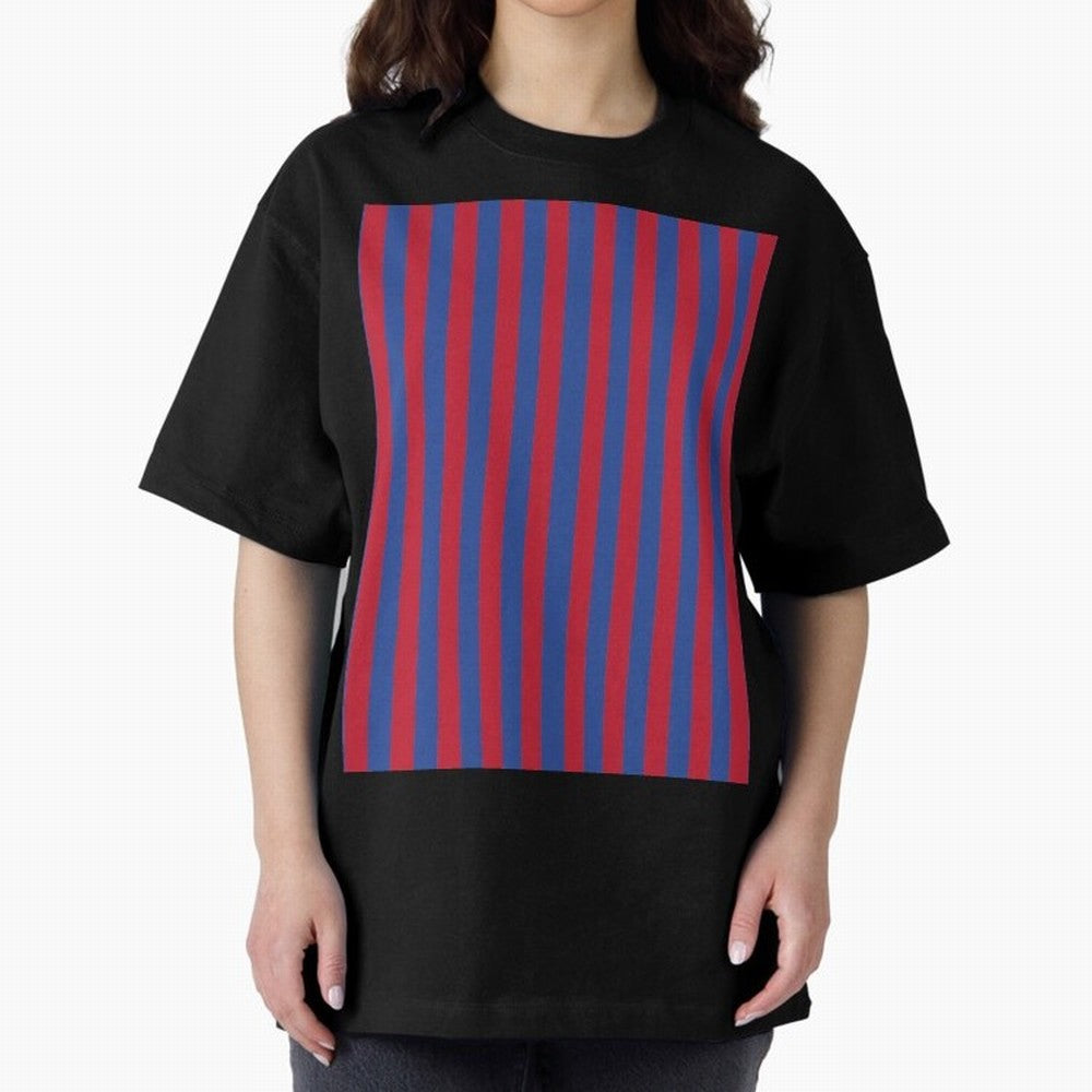 Red and blue stripes sports pattern Graphic T-Shirt Remember FIFA World Cup 2026 USA Canada Mexico for Fans of Messi, CR7 and Mbappe and Argentina and Brazil, Bringing Global Supporter Spirit, Legendary Goals, National Colors and Tournament