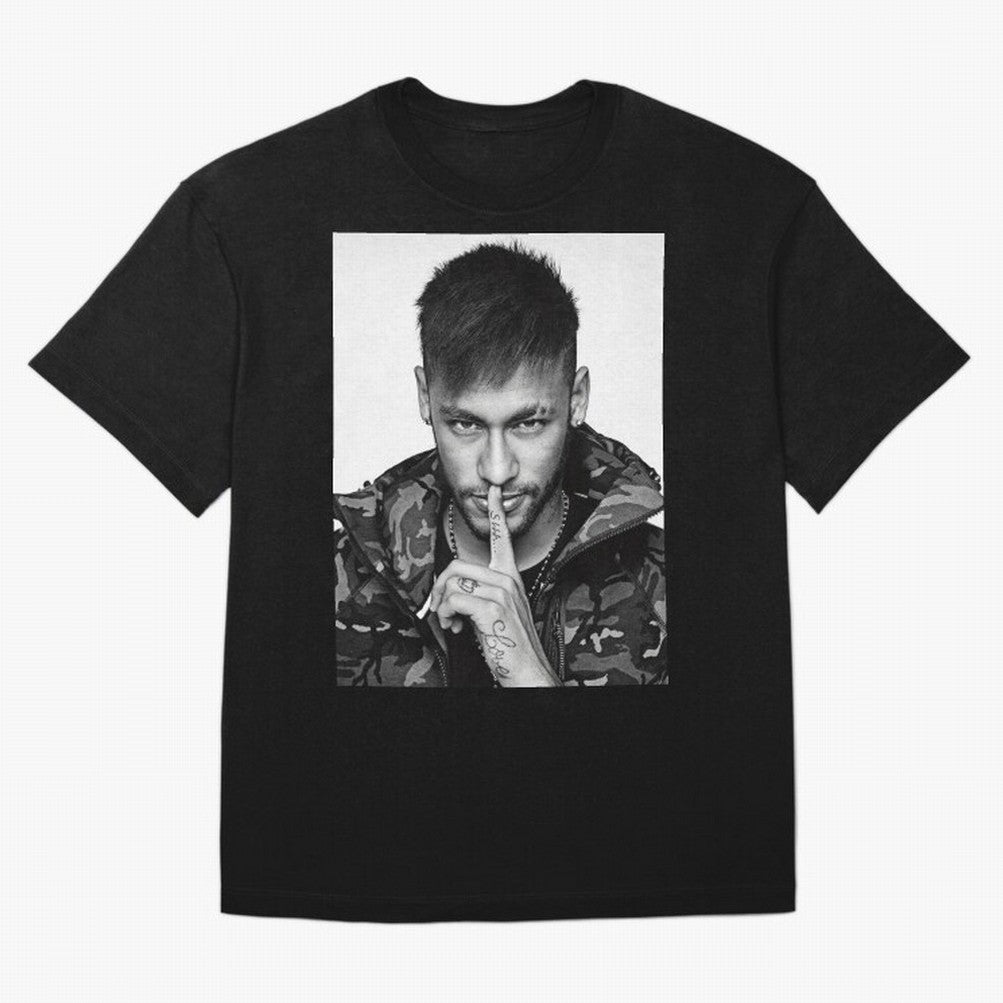 Neymar Art Oversized T-Shirt Carry National Pride through Match Day Hype around FIFA World Cup 2026 USA Canada Mexico, Cristiano Ronaldo, Haaland and CR7, England, Retro Football Energy, Iconic Rivalries, Trophy Chase Drama and Stadium Atmosphere;
