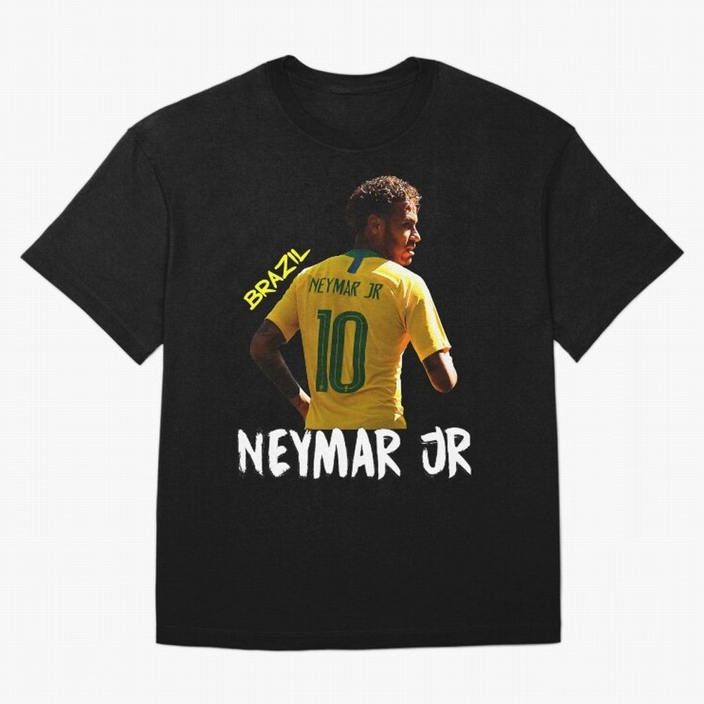 Brazil Neymar Selecao Essential T-Shirt Share FIFA World Cup 2026 Driven by Mbappe, France Energy, Vintage Soccer Flavor, Modern Football Stars, National Flags and Final Night Emotion; Ideal for Fans Who Follow Messi, Cristiano Ronaldo, CR7,