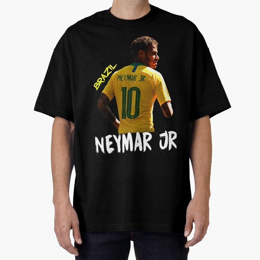 Brazil Neymar Selecao Essential T-Shirt Share FIFA World Cup 2026 Driven by Mbappe, France Energy, Vintage Soccer Flavor, Modern Football Stars, National Flags and Final Night Emotion; Ideal for Fans Who Follow Messi, Cristiano Ronaldo, CR7,