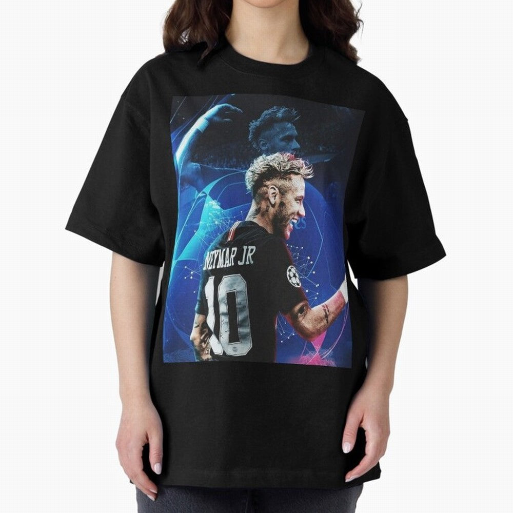 Neymar JR 2#070422 Classic T-Shirt Discover the FIFA World Cup 2026 USA Canada Mexico Journey through Messi, Neymar and Mbappe Highlights, Argentina and Brazil Pride, Vintage Soccer Flavor, Modern Football Stars, National Flags and Final Night