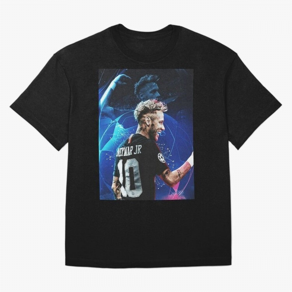 Neymar JR 2#070422 Classic T-Shirt Discover the FIFA World Cup 2026 USA Canada Mexico Journey through Messi, Neymar and Mbappe Highlights, Argentina and Brazil Pride, Vintage Soccer Flavor, Modern Football Stars, National Flags and Final Night