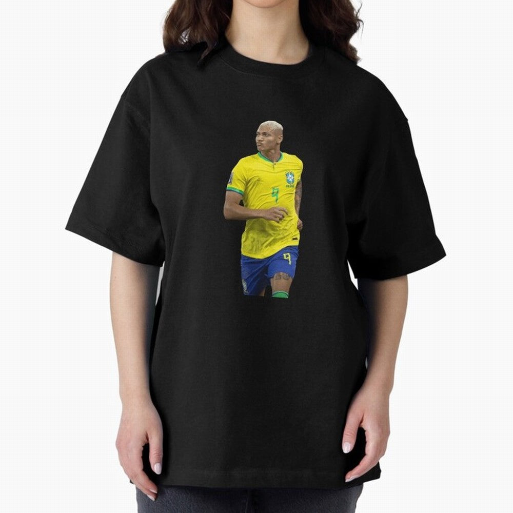 Richarlison Classic T-Shirt Spotlight FIFA World Cup 2026 USA Canada Mexico for Fans of CR7 and Messi and Argentina, France and Brazil, Bringing Stadium Chants, National Pride, Trophy Dreams and Unforgettable Football Memories; Perfect for Fans,