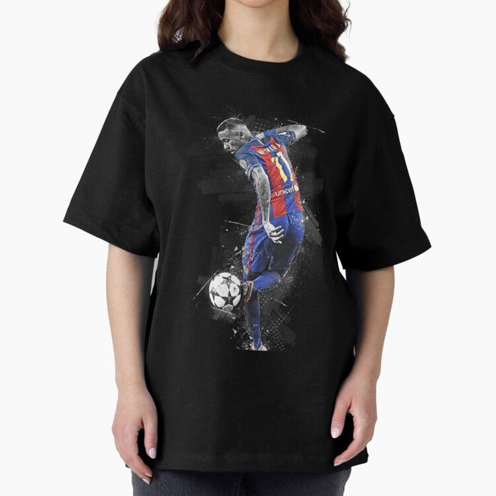 Neymar Neymar Jr Oversized T-Shirt Get Ready for FIFA World Cup 2026 Highlighting Messi, Brazil Energy, Stadium Memories, Football Loyalty, International Chants and Championship Tradition; Created for Match Day Parties, Soccer Gifts, Fan Photos,
