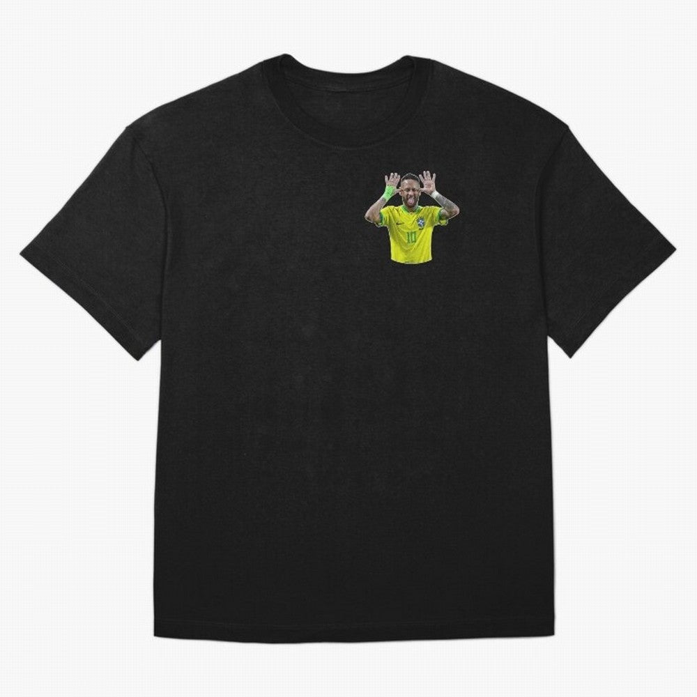 Neymar Oversized T-Shirt Keep the Legacy of FIFA World Cup 2026 Spirit, Celebrating Brazil, Neymar, Stadium Memories, Football Loyalty, International Chants and Championship Tradition; Perfect for Supporters Who Want Bold Football Energy, Global