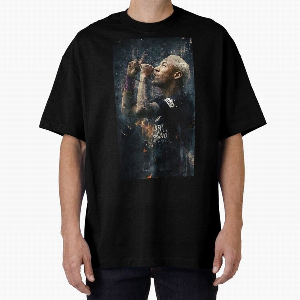 Illustration Neymar Design Classic T-Shirt Build Match Day Hype around FIFA World Cup 2026 Group Stage, Cristiano Ronaldo, Haaland and CR7, Brazil, Portugal and Argentina, Soccer Culture, Superstar Moments, National Team Dreams and Competitive
