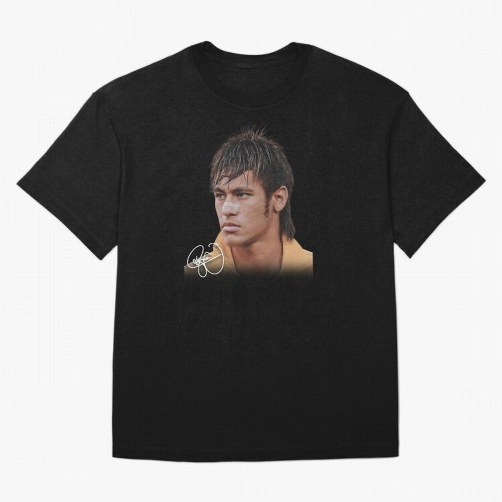 Neymar Jr T-Shirt Big Face Young Neymar Classic T-Shirt Represent the Passion of Global Football Passion for FIFA World Cup 2026, Made for Mbappe, Spain and Netherlands, Match Day Excitement, Supporter Culture, Golden Goals and Global Football