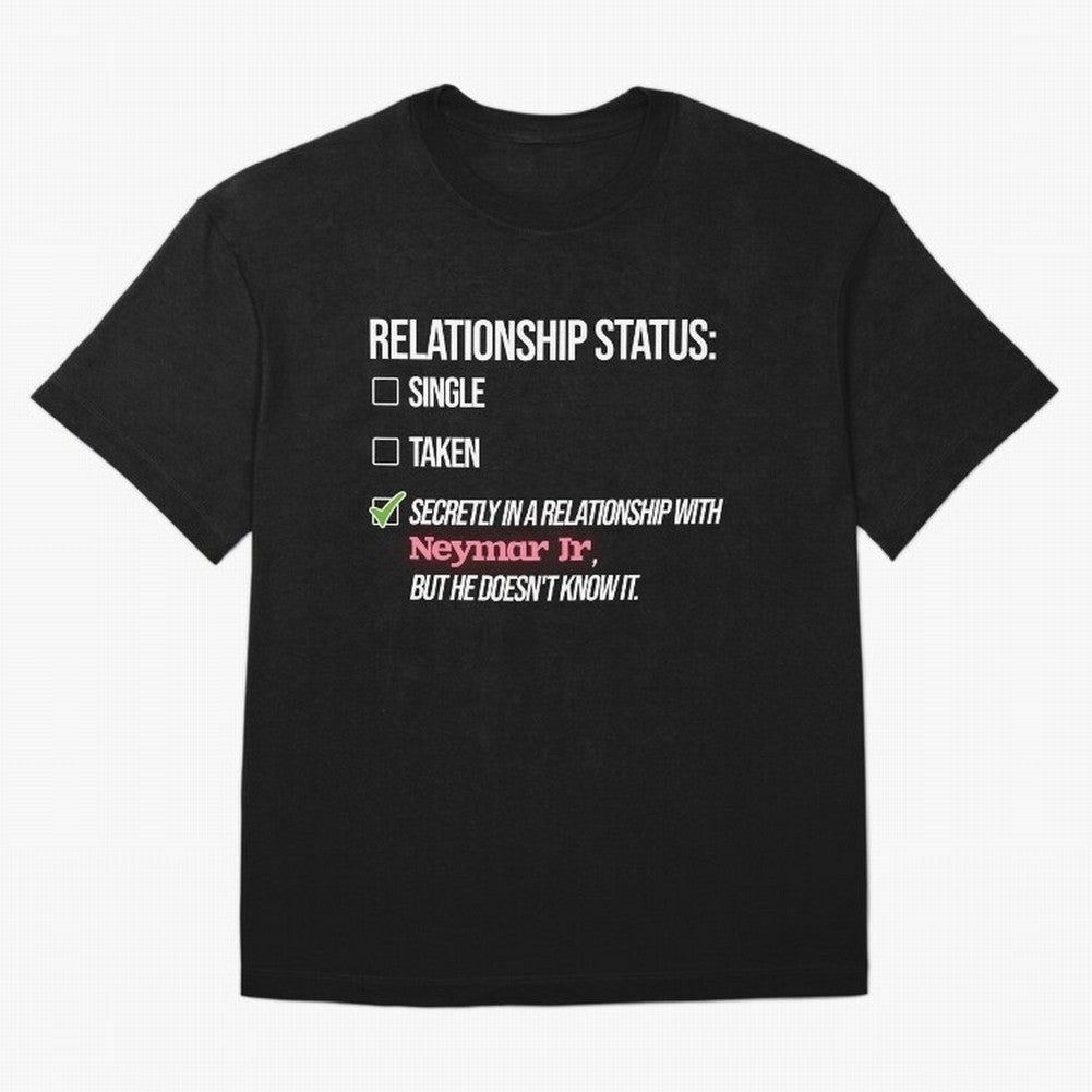 Relationship with Neymar Jr Classic T-Shirt Honor the FIFA World Cup 2026 Journey through Haaland Highlights, England, France and Netherlands Pride, Football Passion, Legendary Performances, Festival Vibes and Supporter Community; Ideal for