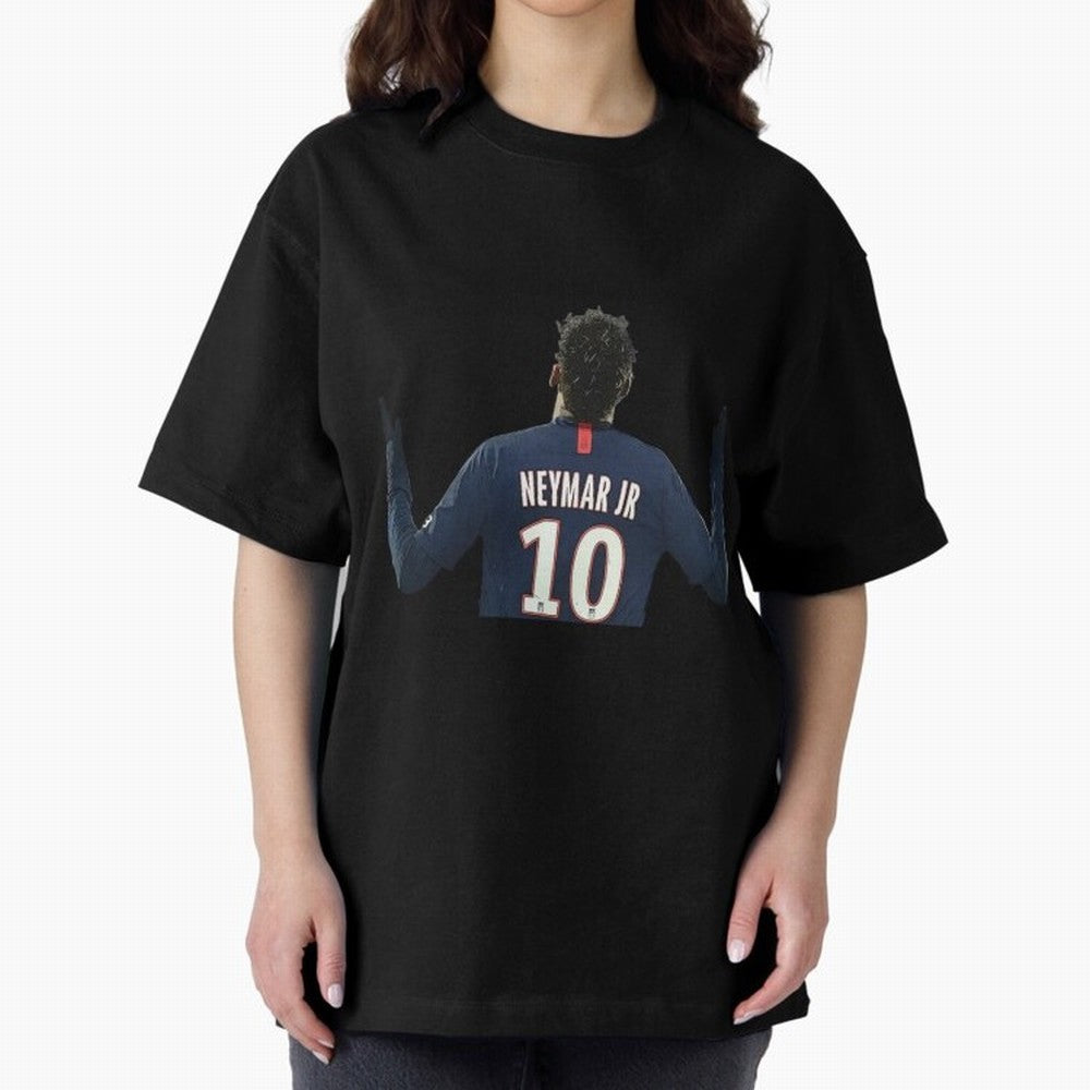 Neymar Jr Paris - 10 Oversized T-Shirt Wear the Spirit of Global Football Passion for FIFA World Cup 2026 Group Stage, Highlighting Messi, Neymar and Mbappe, England, France and Netherlands, Fan Favorite Moments, National Team Passion, Big Match