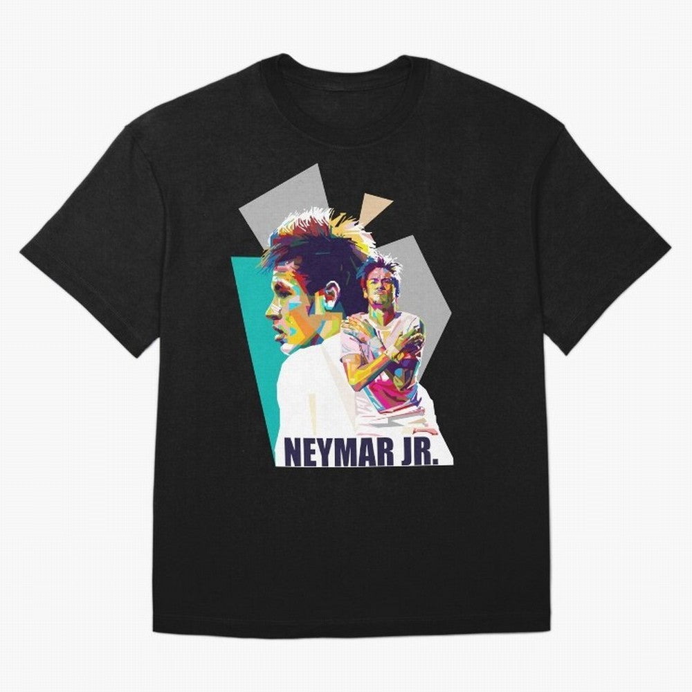Young Neymar WPAP art Classic T-Shirt Capture the FIFA World Cup 2026 Group Stage Journey through Messi Highlights, Spain and Netherlands Pride, Sports Nostalgia, International Competition, Famous Players and Unforgettable Victories; Great for