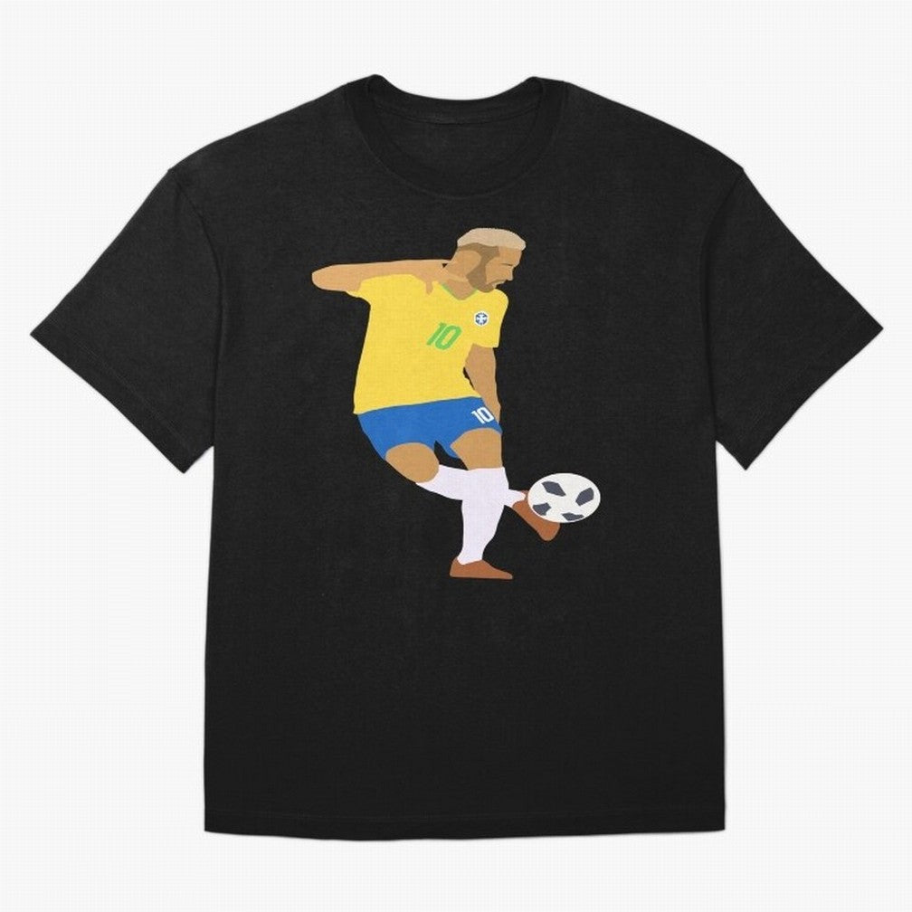 Neymar Brazil Football Control Skills Classic T-Shirt Live for the Drama of Global Football Passion for FIFA World Cup 2026 Group Stage, Capturing Messi, CR7 and Mbappe, Portugal, Spain and Germany, Match Day Excitement, Supporter Culture, Golden