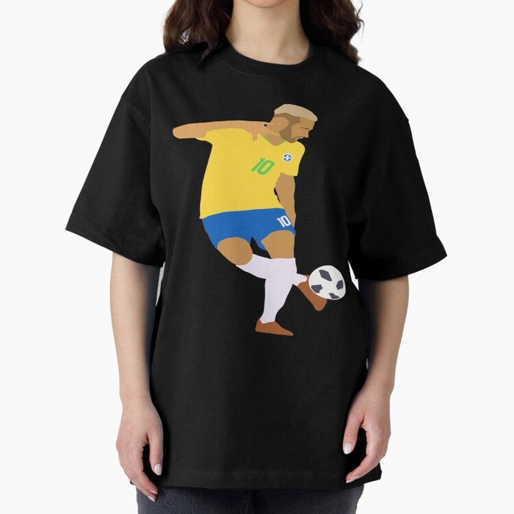 Neymar Brazil Football Control Skills Classic T-Shirt Live for the Drama of Global Football Passion for FIFA World Cup 2026 Group Stage, Capturing Messi, CR7 and Mbappe, Portugal, Spain and Germany, Match Day Excitement, Supporter Culture, Golden