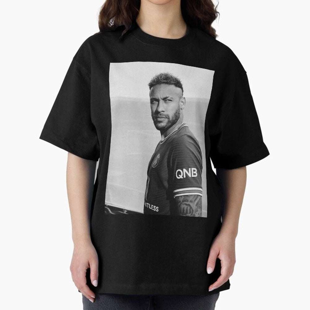 Cool Neymar Oversized T-Shirt Make Game Day About FIFA World Cup 2026 Group Stage with Messi, CR7 and Mbappe, Brazil Energy, Football Passion, Legendary Performances, Festival Vibes and Supporter Community; Great for Watch Parties, Sports Bars,
