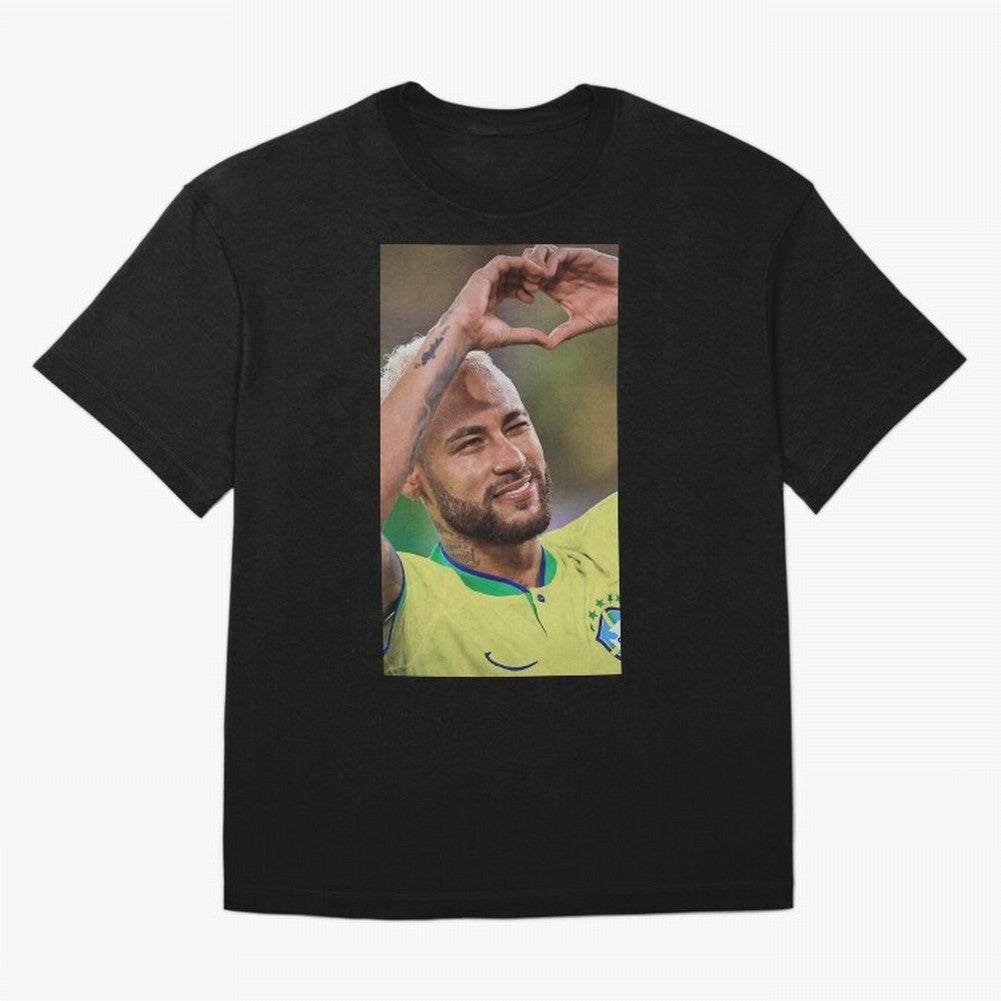 Neymar Jr Oversized T-Shirt Celebrate Classic Football Spirit in Global Football Passion for FIFA World Cup 2026 USA Canada Mexico, Connected to Cristiano Ronaldo, Haaland and CR7, Spain and Netherlands, Soccer Culture, Superstar Moments, National