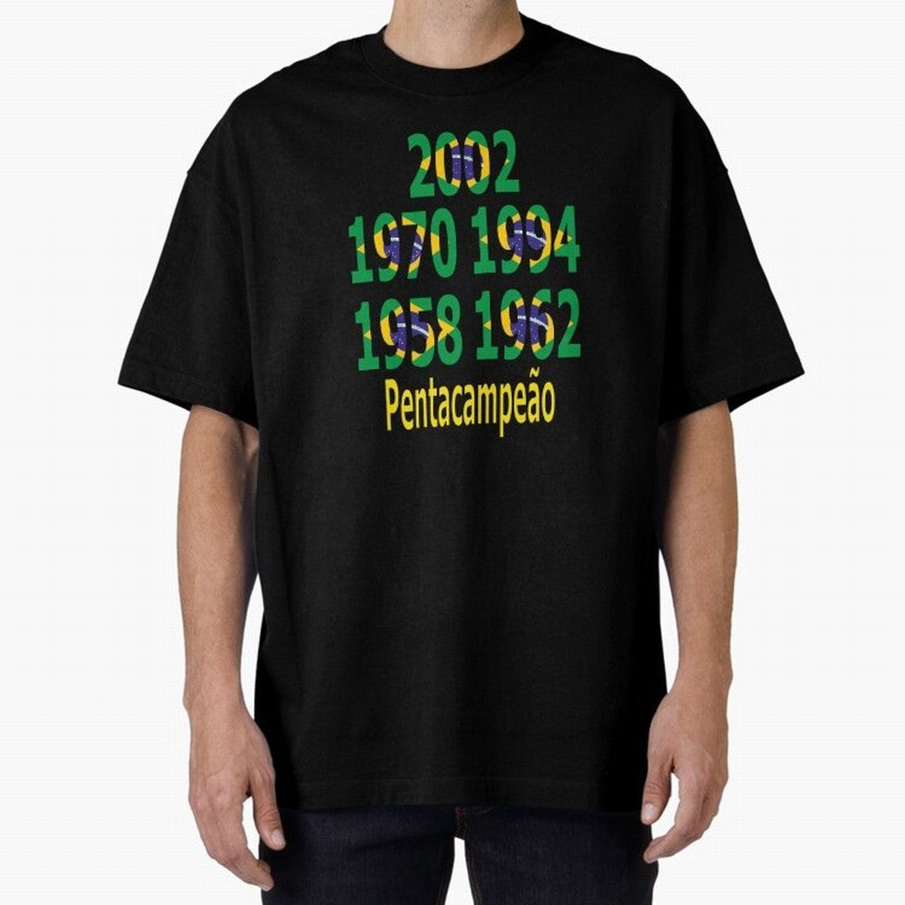 Brazil Five Stars - Champion Heritage Essential T-Shirt Bring Legendary Rivalry Energy to FIFA World Cup 2026 Spirit, Filled with France, Mbappe and Neymar, Championship Spirit, Famous Goals, Roaring Crowds and International Football Unity; Ideal