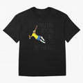 Neymar Diving Oversized T-Shirt Celebrate the Stars of FIFA World Cup 2026 USA Canada Mexico Spirit, Centered on Portugal, Spain and Germany, Messi, Football History, Final Match Energy, Crowd Noise and Once in a Lifetime Moments; Perfect for Fans,