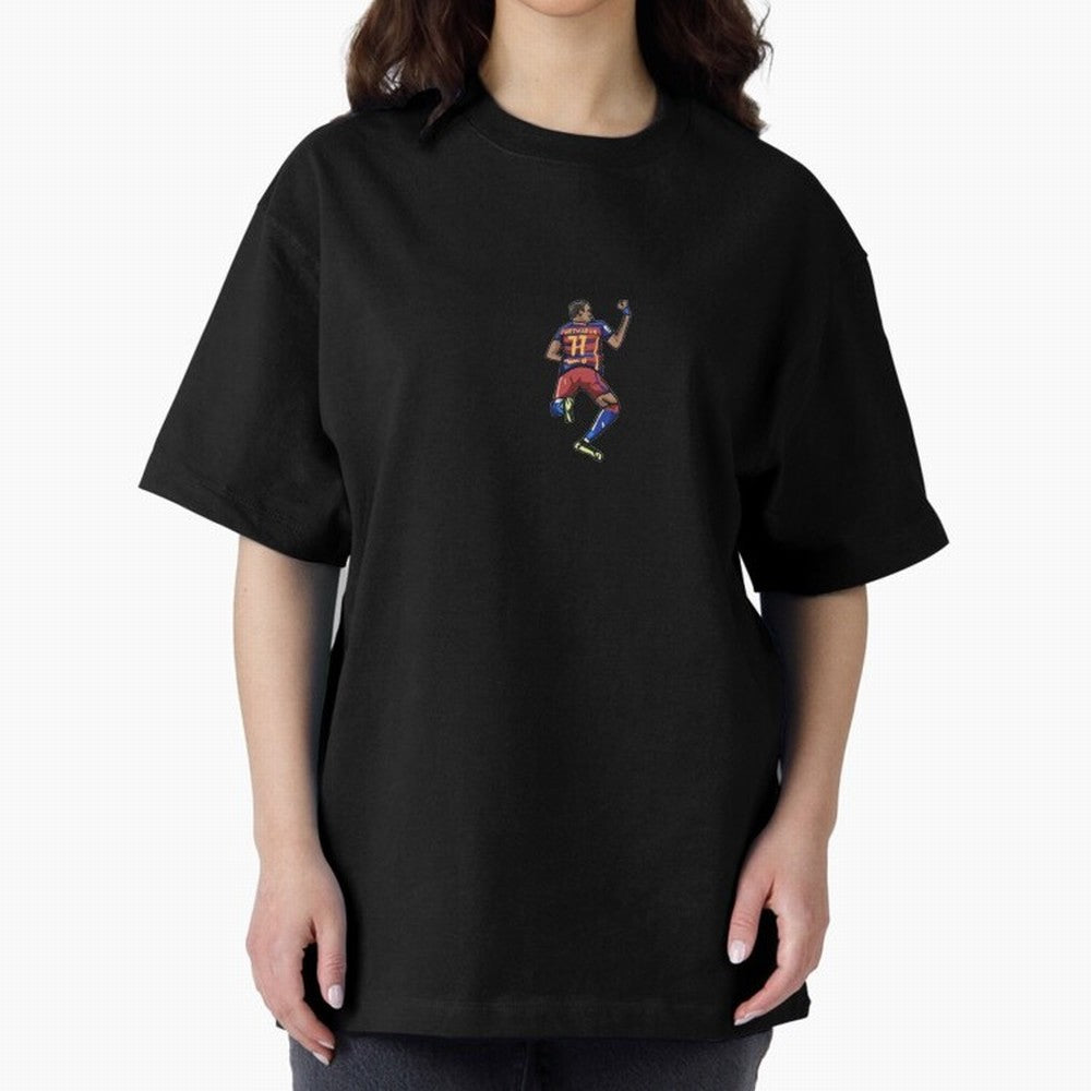 Neymar Jr, Barcelona Oversized T-Shirt Honor Match Day Hype around FIFA World Cup 2026 USA Canada Mexico, Haaland, Argentina, Stadium Chants, National Pride, Trophy Dreams and Unforgettable Football Memories; Perfect for People Who Love Argentina,