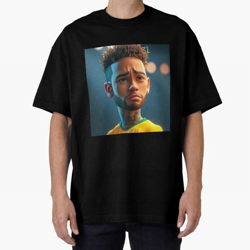 Neymar Jr cartoon picture Classic T-Shirt Represent FIFA World Cup 2026 Built around Neymar, Haaland and Cristiano Ronaldo, Argentina Energy, Championship Spirit, Famous Goals, Roaring Crowds and International Football Unity; Perfect for Fans,