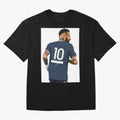 Neymar Jr. Classic T-Shirt Turn Up for Global Football Passion for FIFA World Cup 2026, Celebrating CR7, Portugal, Spain and Germany, Global Supporter Spirit, Legendary Goals, National Colors and Tournament Celebration; Great for Supporters Who