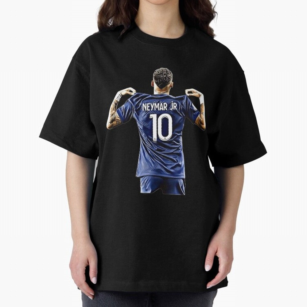 Neymar Jersey Number Classic T-Shirt Show Championship Spirit for FIFA World Cup 2026 Capturing CR7, Brazil Energy, Championship Spirit, Famous Goals, Roaring Crowds and International Football Unity; Perfect for People Who Love Argentina, Brazil,