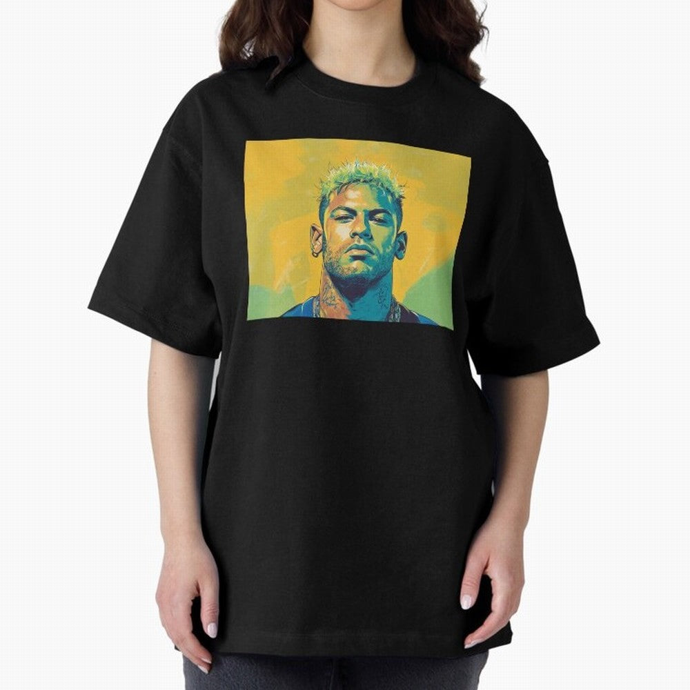 Neymar Brazil Captain Classic T-Shirt Discover Global Football Passion for FIFA World Cup 2026 Group Stage, Centered on Neymar, Haaland and Cristiano Ronaldo, Argentina, Match Day Excitement, Supporter Culture, Golden Goals and Global Football