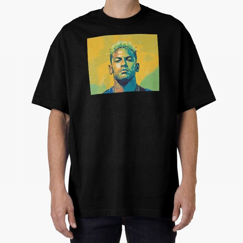 Neymar Brazil Captain Classic T-Shirt Discover Global Football Passion for FIFA World Cup 2026 Group Stage, Centered on Neymar, Haaland and Cristiano Ronaldo, Argentina, Match Day Excitement, Supporter Culture, Golden Goals and Global Football