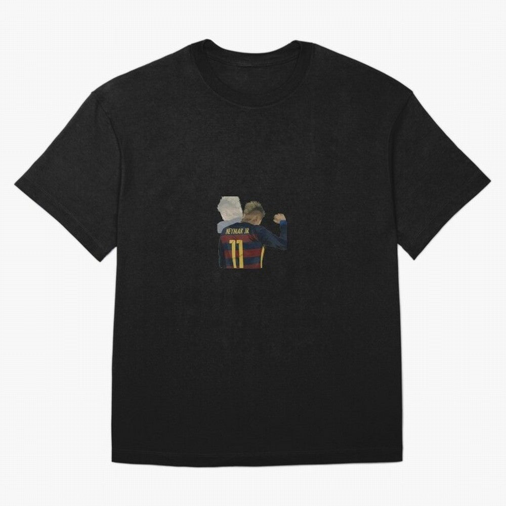 Brazilian football player from FCB Classic T-Shirt Celebrate National Team Dreams in Global Football Passion for FIFA World Cup 2026 USA Canada Mexico, Inspired by Messi, Neymar and Mbappe, Spain, Stadium Chants, National Pride, Trophy Dreams and