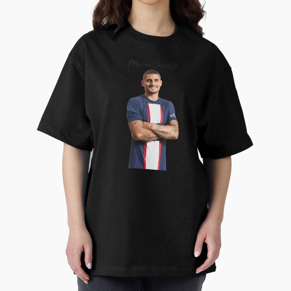 Marco Verratti Classic T-Shirt Celebrate Supporters United by Match Day Hype around FIFA World Cup 2026 USA Canada Mexico, Mbappe and Neymar, Spain and Netherlands, Sports Nostalgia, International Competition, Famous Players and Unforgettable