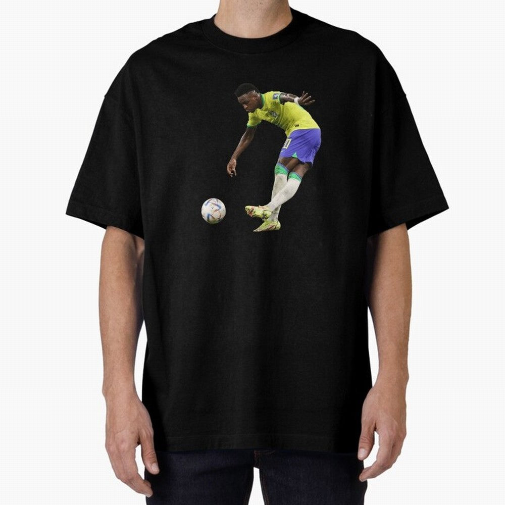 Vinicius Junior rabona Classic T-Shirt Relive Legendary Nights from the FIFA World Cup 2026 USA Canada Mexico Journey through Haaland and Mbappe Highlights, Portugal, Spain and Germany Pride, Global Supporter Spirit, Legendary Goals, National