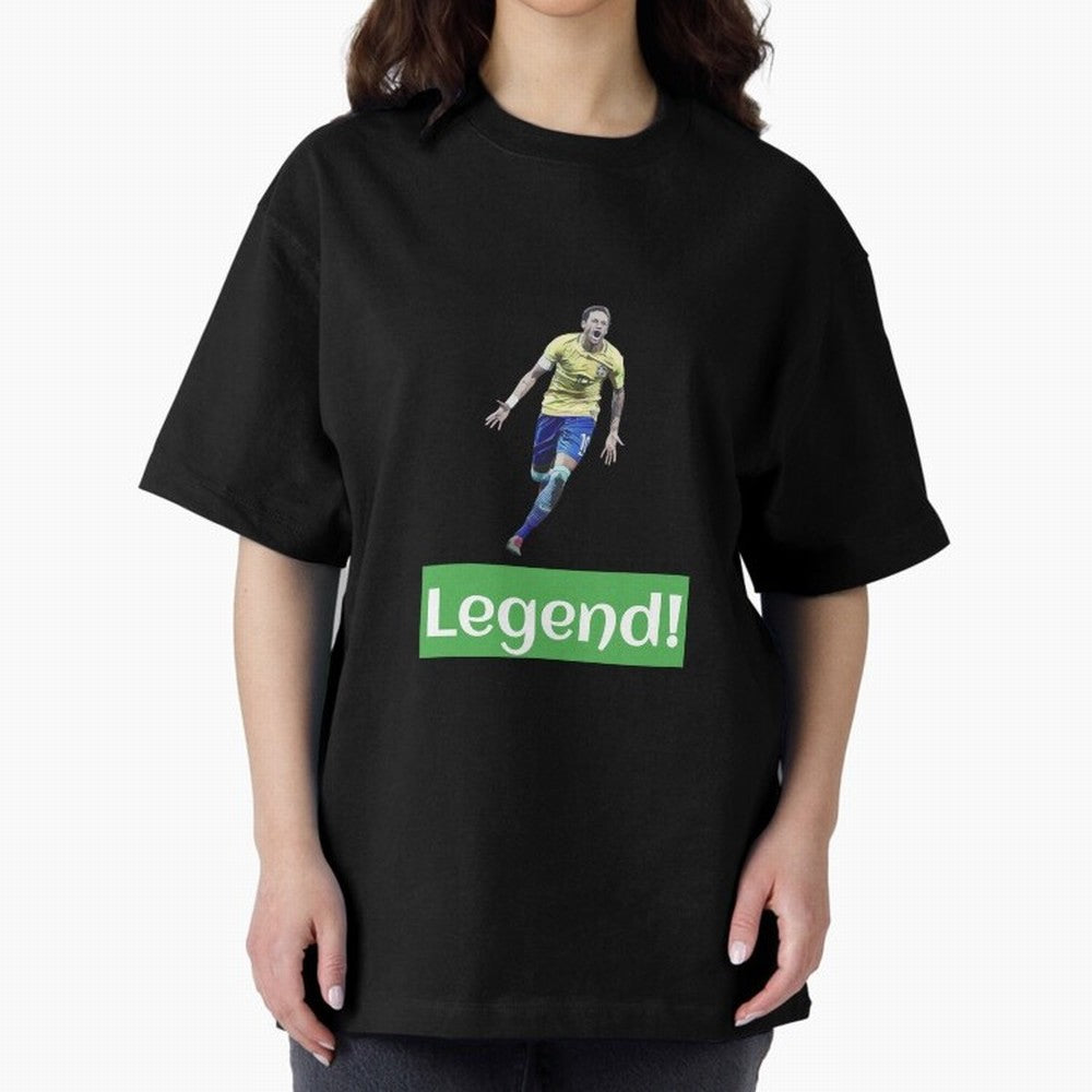 neymar art - neymar illustration T Shirt Oversized T-Shirt Bring a Vintage Feel to Match Day Hype around FIFA World Cup 2026 Group Stage, Haaland, England, Stadium Chants, National Pride, Trophy Dreams and Unforgettable Football Memories; Ideal for