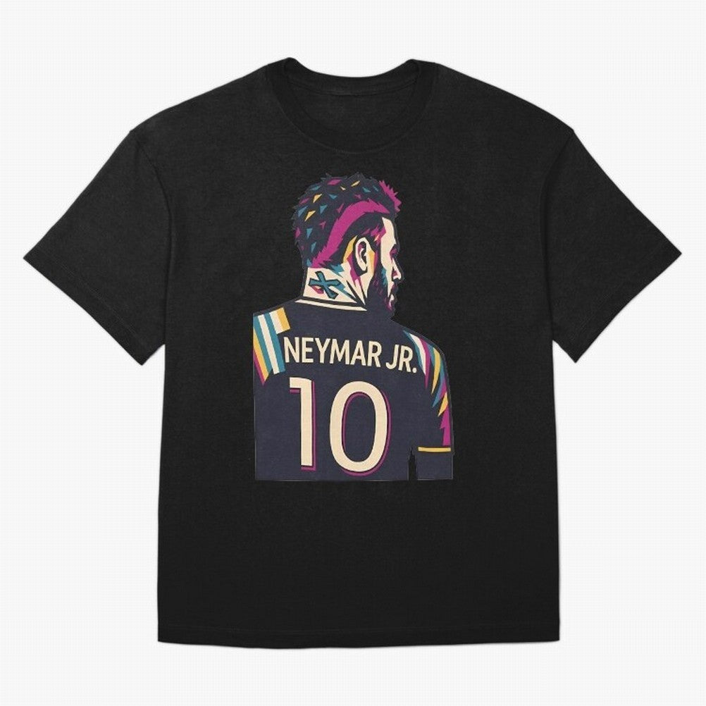 Neymar Jr. Number 10 Classic T-Shirt Capture Stadium Memories from Match Day Hype around FIFA World Cup 2026 USA Canada Mexico, Haaland, Argentina, Fan Favorite Moments, National Team Passion, Big Match Drama and Soccer History; Perfect for People