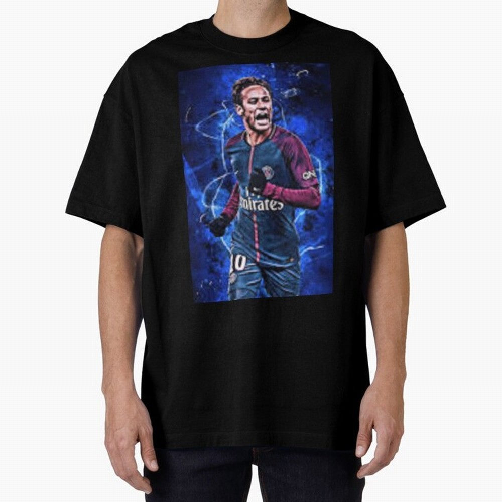 neymar jr art Oversized T-Shirt Celebrate the Stars of FIFA World Cup 2026 Group Stage Spirit, Made for Spain, CR7 and Messi, Goal Celebration Energy, Supporter Heritage, Football Icons and Worldwide Tournament Joy; Great for Supporters Who Love