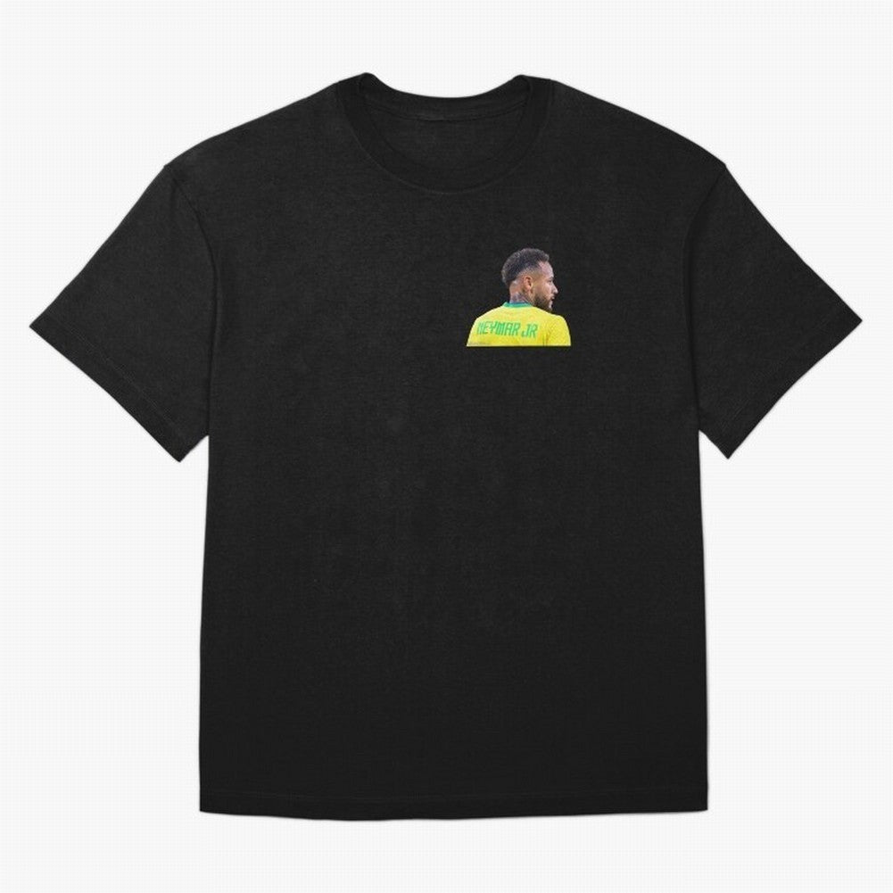 Neymar jr Oversized T-Shirt Follow the Final Road of FIFA World Cup 2026 Spirit, Driven by Argentina and Brazil, Messi, Football Festival Excitement, Trophy Ambitions, Country Rivalries and Star Player Buzz; Created for Match Day Parties, Soccer