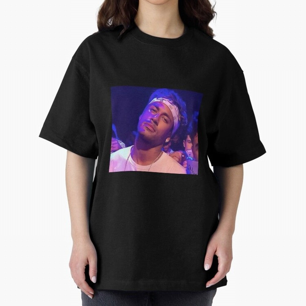 Neymar Jr Oversized T-Shirt Bring Supporter Culture to Match Day Hype around FIFA World Cup 2026 USA Canada Mexico, Neymar, Netherlands, Championship Spirit, Famous Goals, Roaring Crowds and International Football Unity; Perfect for Fans,