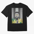 Brazil Football Star Grunge Poster Oversized T-Shirt Celebrate the Road through the FIFA World Cup 2026 Journey through Neymar Highlights, France and Portugal Pride, Fan Favorite Moments, National Team Passion, Big Match Drama and Soccer History;